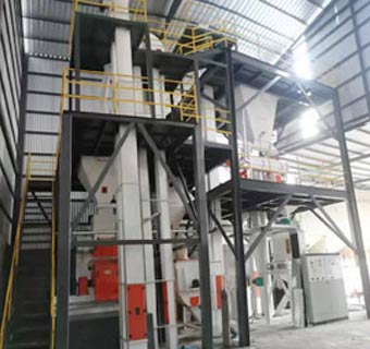 Línea de pellets de alimentación ganadera